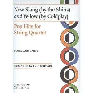  New Slang by The Shins and Yellow by Coldplay Softcover 