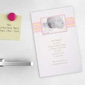  Baby Girl Photo Magnet Announcement Kit Health & Personal 