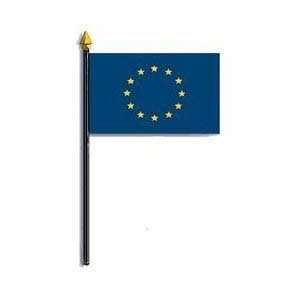  European Union   4 x 6 World Stick Flag Patio, Lawn 