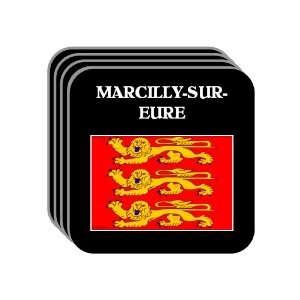   Upper Normandy)   MARCILLY SUR EURE Set of 4 Mini Mousepad Coasters