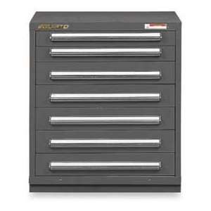  Equipto 30Wx33 1/2H Modular Cabinet 7 Drawers W/Dividers 