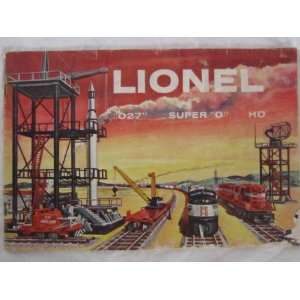  Lionel 1958 Train Catalog, 56 pages, full color 