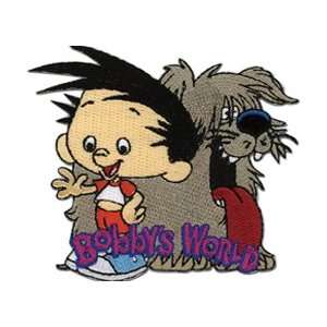  Bobbys World Bobby and Dog Roger Embroidered Iron on Patch 