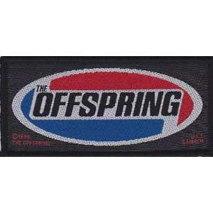  Offspring Name Logo Punk Rock Music Woven Patch 