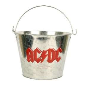 AC/DC Rock Metal Beer Bucket (Holds 6+ Beers and Ice)  