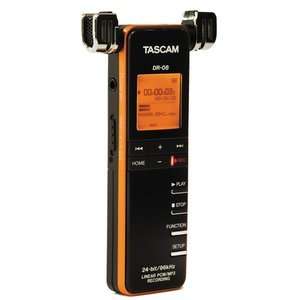  Tascam DR 08 Portable Digital Audio Recorder Musical 