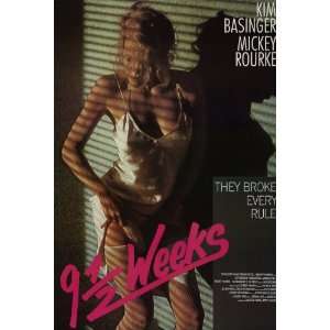  9 1/2 Weeks Movie Poster (27 x 40 Inches   69cm x 102cm 