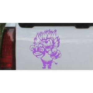 Pouncing Attacking Lion Animals Car Window Wall Laptop Decal Sticker 