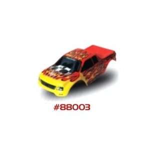   Racing 88003rf Red Flame Volcano Body   Redcat RC Racing Vehicle Parts