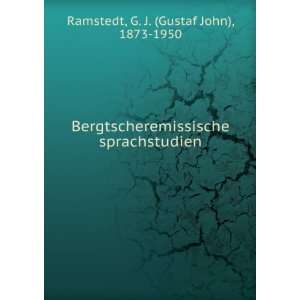  Bergtscheremissische sprachstudien G. J. (Gustaf John 