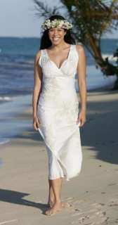   Hawaiian Wedding Dress    Alii Collection Beach Wedding Dress