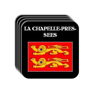   CHAPELLE PRES SEES Set of 4 Mini Mousepad Coasters 