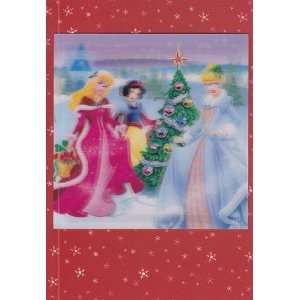 Greeting Cards   Christmas Disney Princess 3d Hope Your Once Upon a 