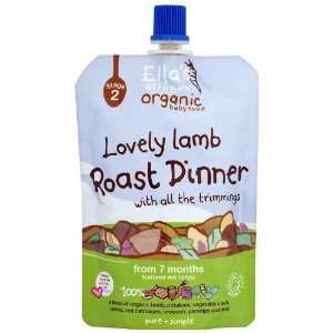 Ellas Kitchen Organic Lamb Roast Dinner   4.93 Oz Pouch  