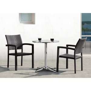  Christabel 3 Pc Table/Chair Set by Zuo Modern Everything 