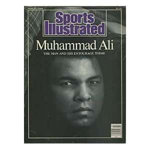  Muhammad Ali Unisigned Sports Illustrated  Apr 25 1988 