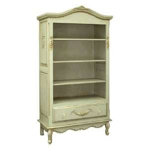  tall french bookcase (versailles moss)
