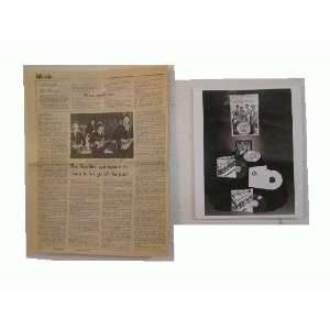  The Beatles Vintage News Article and Press Kit Photo 