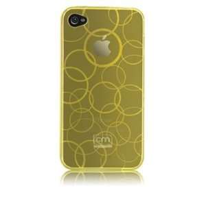  Case Mate For iPhone 4 Gelli Soft Case Circle YELLOW 