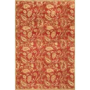  Momeni Seville SV 06 Red 5 6 x 8 6 Area Rug