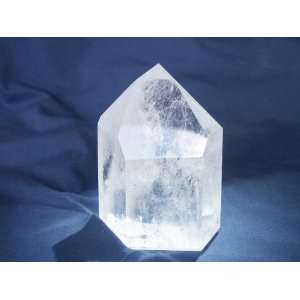   Re Faceted and Polished Quartz Crystal Point, 8.46.2 