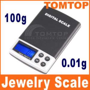 100g x 0.01g Gram Weight Digital Pocket Jewelry Scales  
