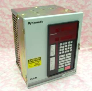 Eaton/Dynamatic AF5000+ Variable Freq. Drive, AF 500508 0480, P/N 15 