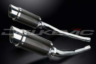 Delkevic Mini Carbon Silencers Exhaust ZX14 NINJA 06 07  