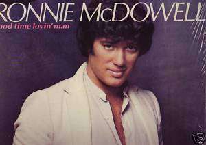 RONNIE McDOWELL   GOOD TIME LOVIN MAN / EPIC (1981) MT  