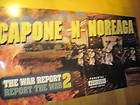 CAPONE N NOREAGA WAR REPORT CD 12 x 24 FOLDOUT AD