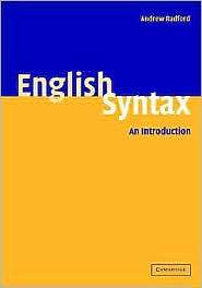   Introduction, (0521834996), Andrew Radford, Textbooks   