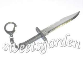 Rambo Survival Bowie Hunting Knife Model Charm Ornament  
