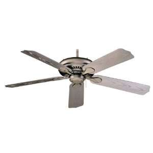 Royal Pacific 1017W BP ES Torrent 5 Blade 52 Inch Ceiling Fan, Brushed 