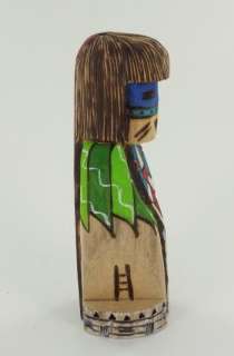 Navajo Longhair Maiden Kachina by Navajo Artist A. James  