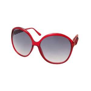  Allegra K Ladies Fashion Oversized Big Sunglasses Wine Red 