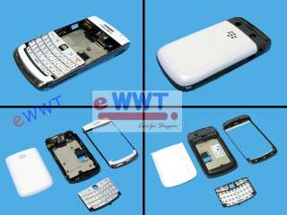 for Blackberry 9700 Bold2 FULL Housing w/All Part White  