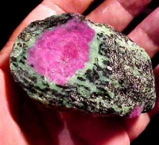 Large Ruby Zoisite Gem Collector Mineral Specimen Stone  