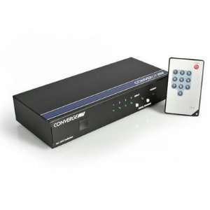  4 TO1 Dvi Switch with Remote & RS 232 Control Electronics