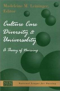   Diversity and Universality A Theory of Nursing Explore similar items