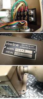 Eberline RIA 3 Vintage Remote Radiation Indicator Meter With Alarm 
