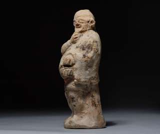 Ancient Greek terracotta figure of an actor  