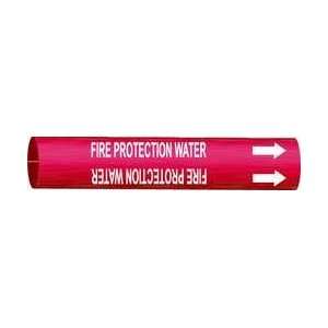 Pipe Marker,strap On,red   BRADY  Industrial & Scientific