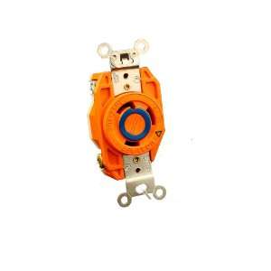  Leviton 2620 IG 30 Amp, 250 Volt, Flush Mounting Locking 