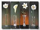 Contemporary Modern flower oil painting on canvas 090