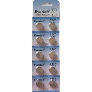  10 pack Everich LR 44 Watch Batteries 