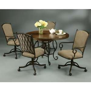  Pastel Furniture AT 514 / 471 Atrium Elegant Dining Table 