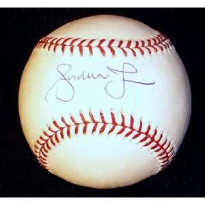 Andruw Jones Autographed Baseball   Official  Sports 