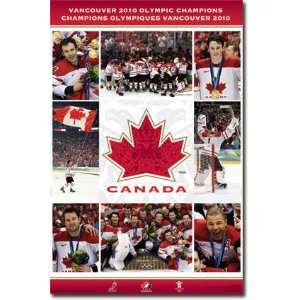    Hockey Canada Team Poster Olympic Celebration 4861
