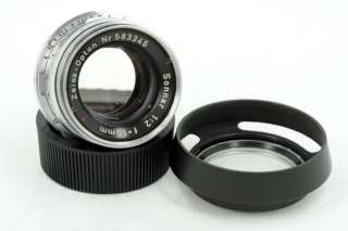 Zeiss Opton Sonnar 50mm f/2 50/2 T* S mount to Leica M  