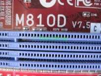 PCChips M810D M810DLU Motherboard + PRO 2700A+ CPU Fan+  